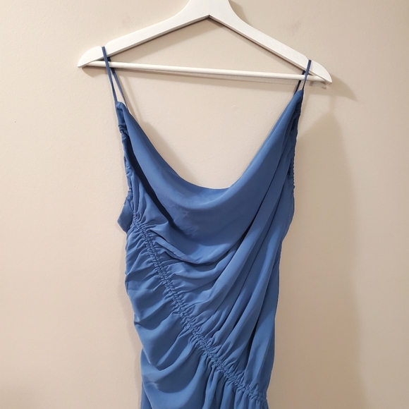 Abercrombie & Fitch - Asymmetrical Cinched Midi Dress - Size M  (NWT) - Picture 10 of 14